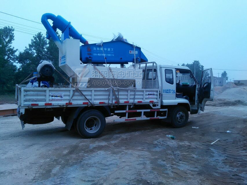 隆中重工细沙回收机在安徽蚌埠现场