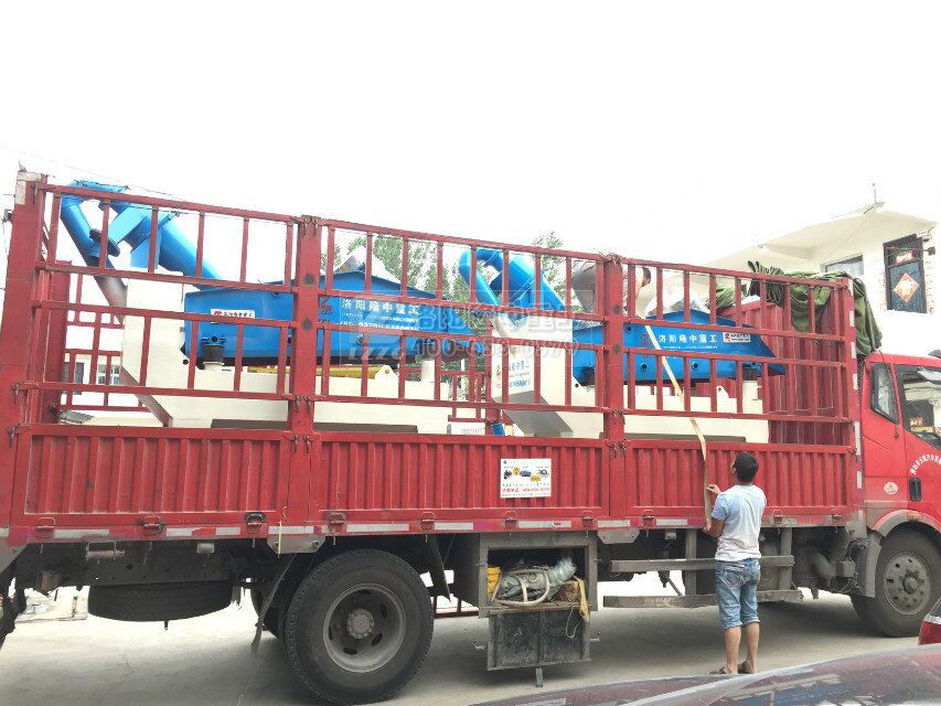 隆中第七代细砂回收设备发往鹤壁地区