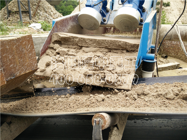 细沙回收机解决安徽砂石厂含泥量多的问题