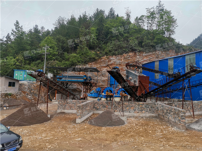 洛阳伊川时产200吨环保砂石生产线项目正式投产
