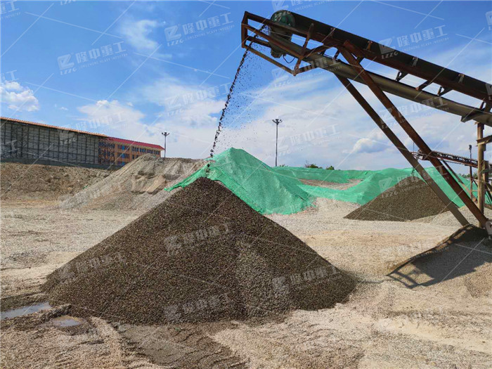 山西日产3000吨洗砂生产线落成投产，设备均购自洛阳隆中重工