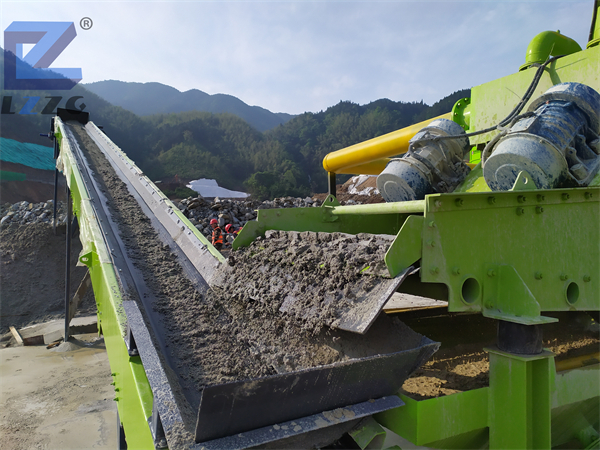 洛阳时产800吨山土风化石的湿法砂石生产线现场回访实录